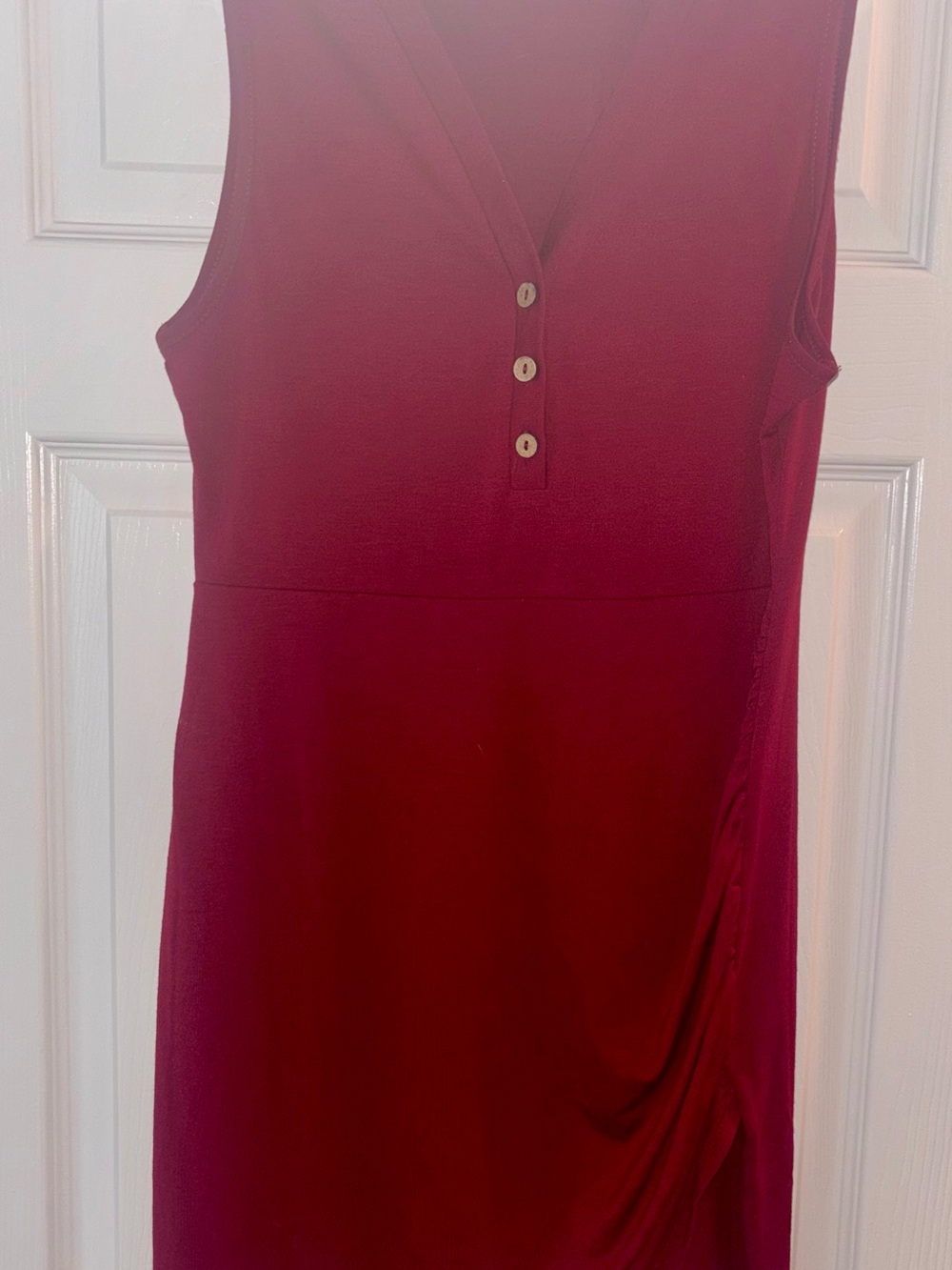 Women's Dress in Burgundy